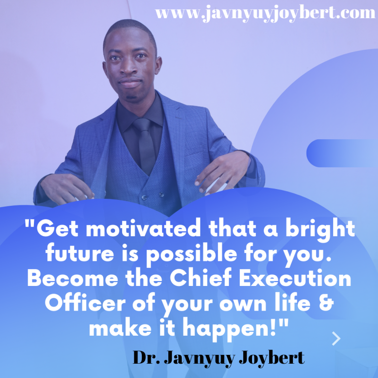 Read more about the article Be the Architect of Your Life & Not the Victim – Javnyuy Joybert